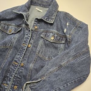 Ladies GB XL Classic Blue Denim Jacket